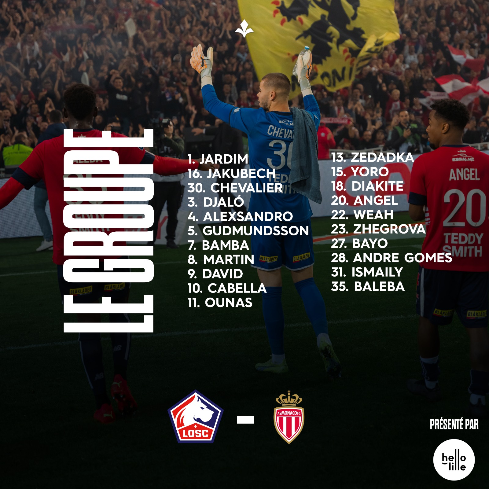 Le groupe LOSC-ASM