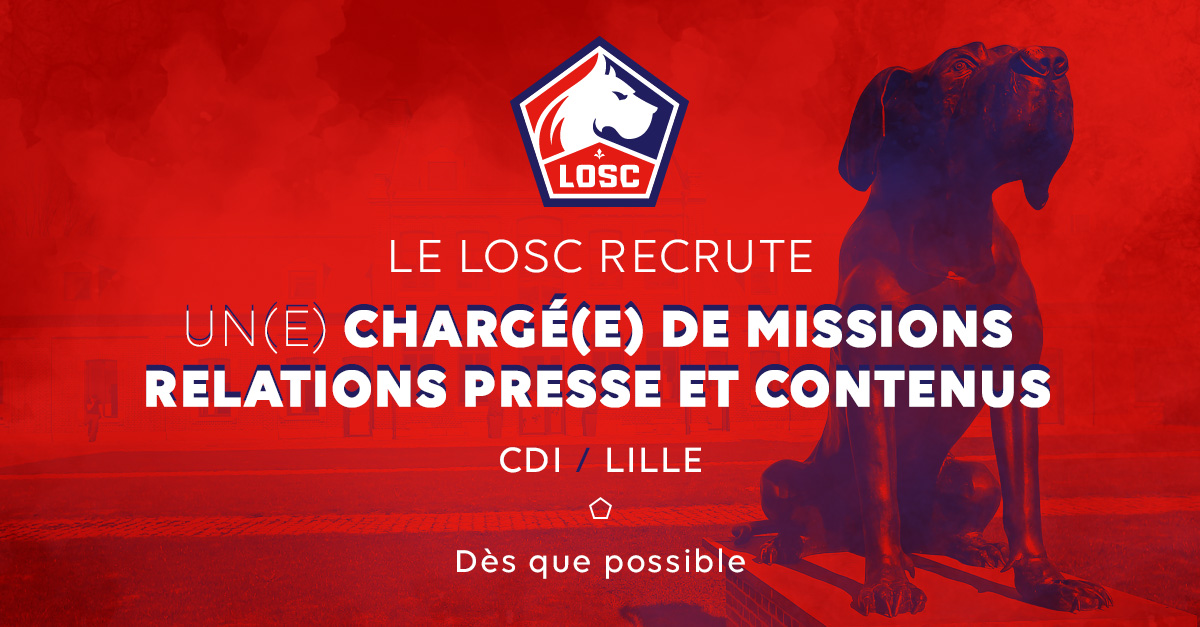 Chargé(e) de Missions Relations Presse et Contenus
