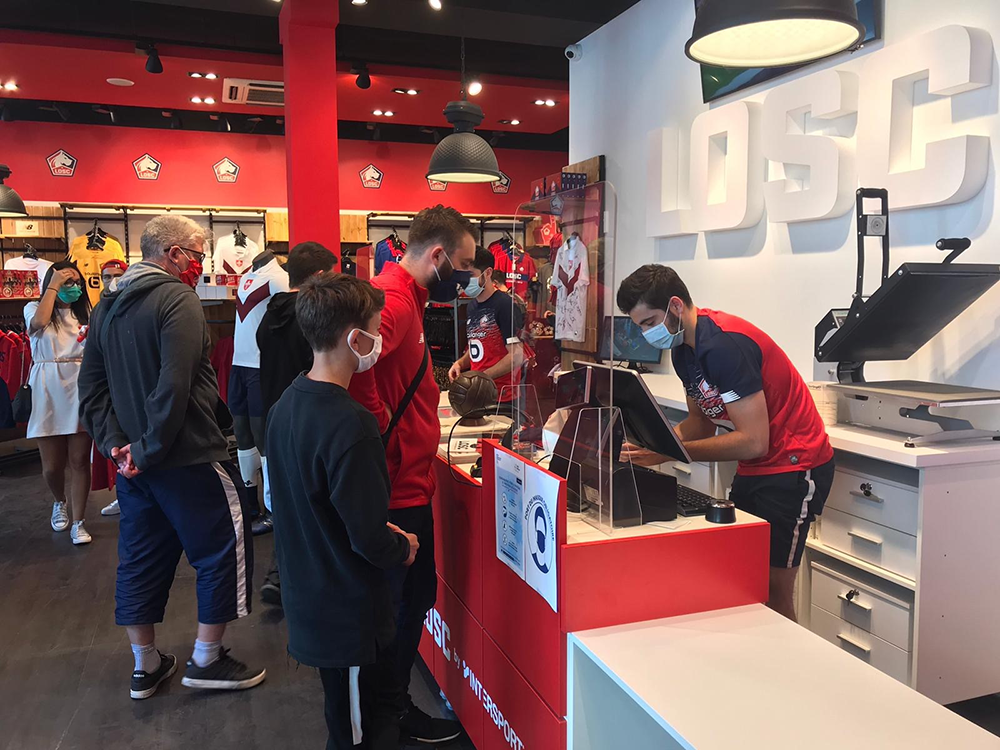 La nouvelle boutique LOSC est ouverte LOSC