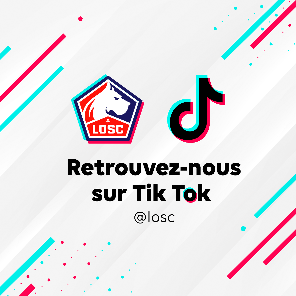 Lancement réussi pour le compte TikTok du LOSC | LOSC